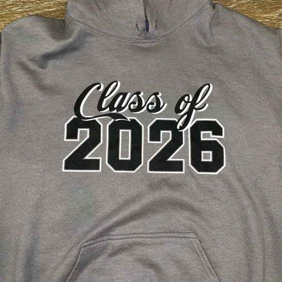 GLIDAN Class of 2026 Heavy Blend Hoodie Youth M - Picture 3 of 4